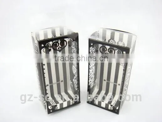 Protable folding plastci box, clear pvc plastic box toy design