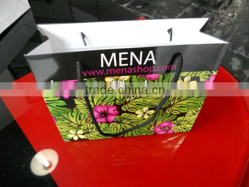 paper apparel bag for clothes