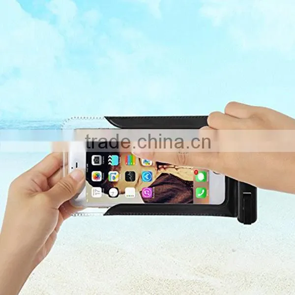 Universal ABS PVC Waterproof Pouch DRY Bag Case for iPhone 6 6S 6 Plus for Samsung S6 S5 S4 S3 Note 2 3 4 for Swimming