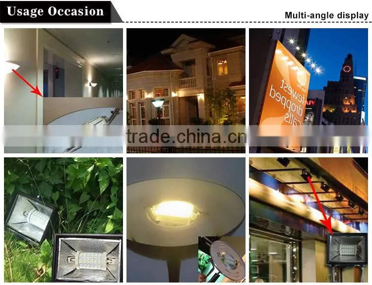 Haining Mingshuai LED bulb R7S LED ceramic flood light 189mm 5050 SMD 13W linear dimmable replace J189 halogen Lamp