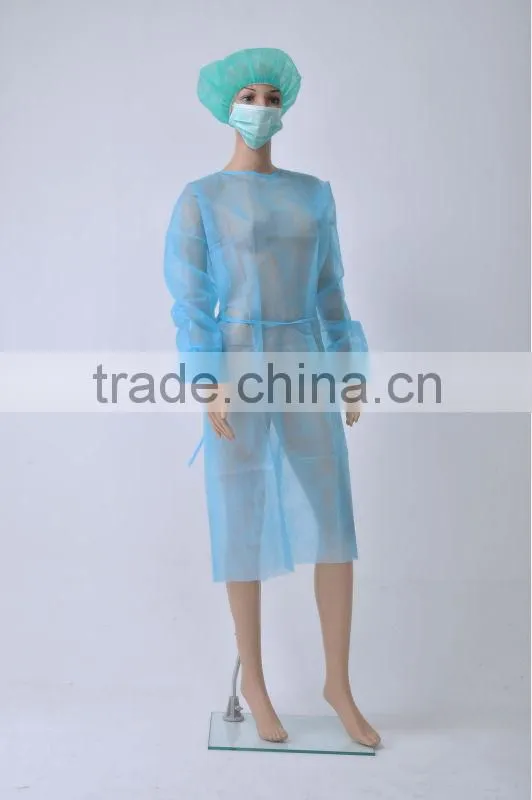 Health care non-woven isolation gown