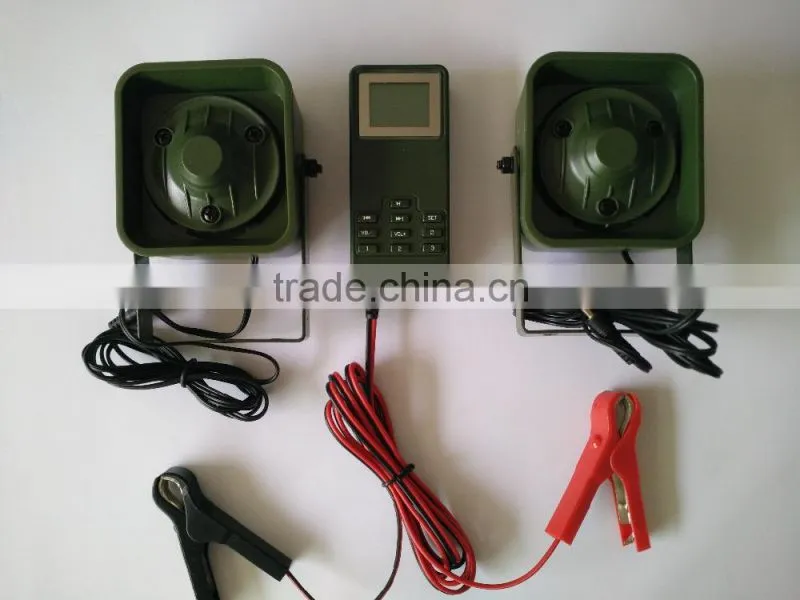 LOUD 50W 150dB bird caller hunting mp3 bird caller with timer