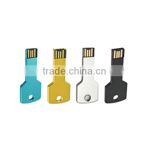 Key ring pen drive 16GB 32GB skeleton key shaped usb drive