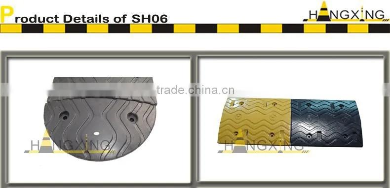 SH06 driveways speed bumps