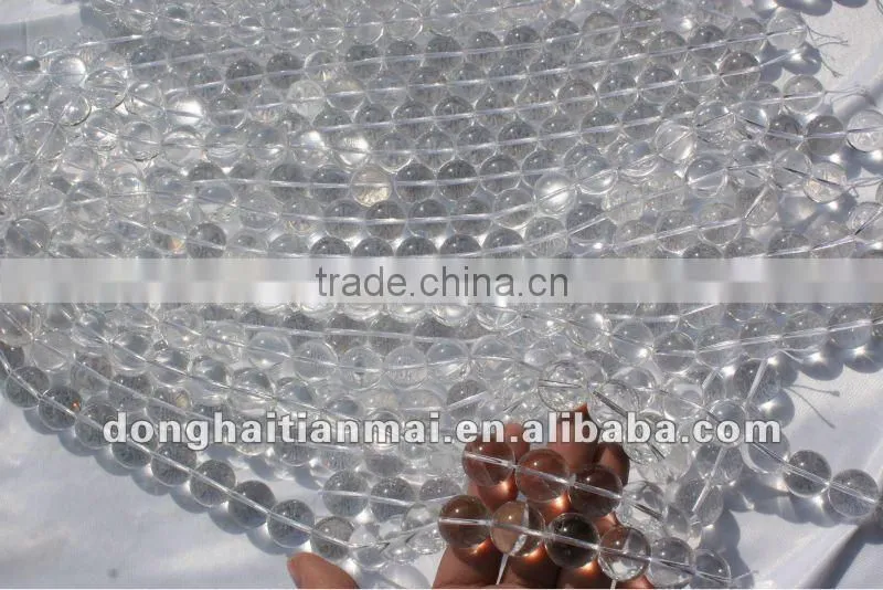 Wholesale Natural Clear QUARTZ Crystal HEALING Beads