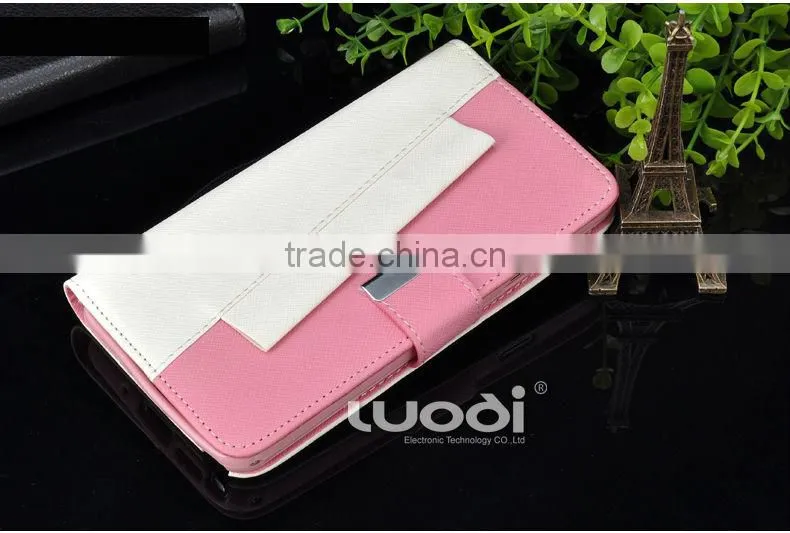hit color series cross grain leather case for Samsung note3