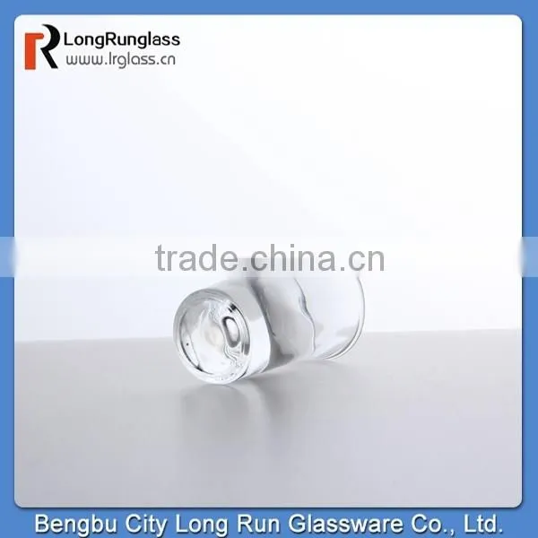 LongRun 0.4oz high quality heavy base crystal shot glass,wholesale