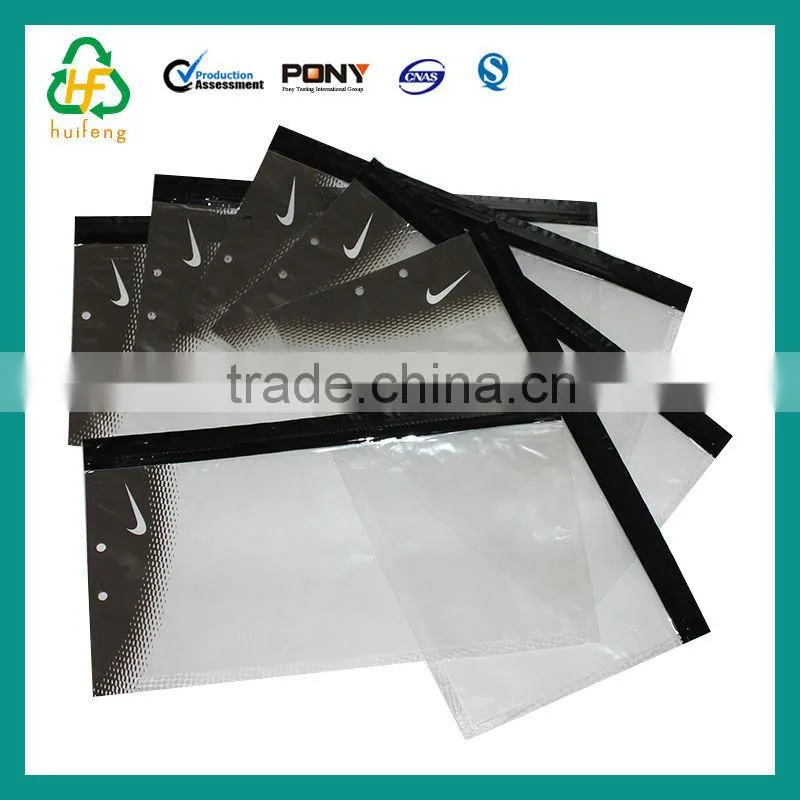 Laminated plastic new style small zipper packaging bag