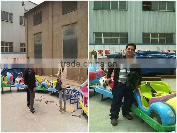 New design high quality cheapest Amusement Outdoor Playground Electric Mini Track Train