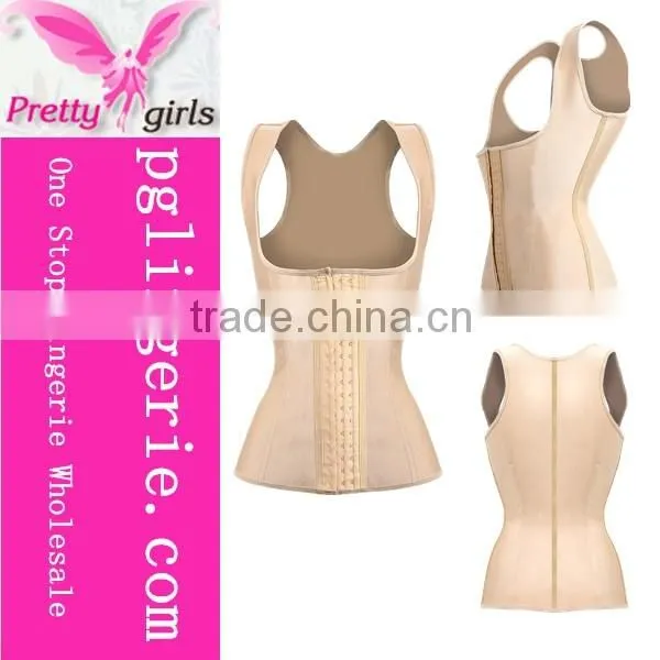 latex waist cincher vest waist trainer ladies plus size