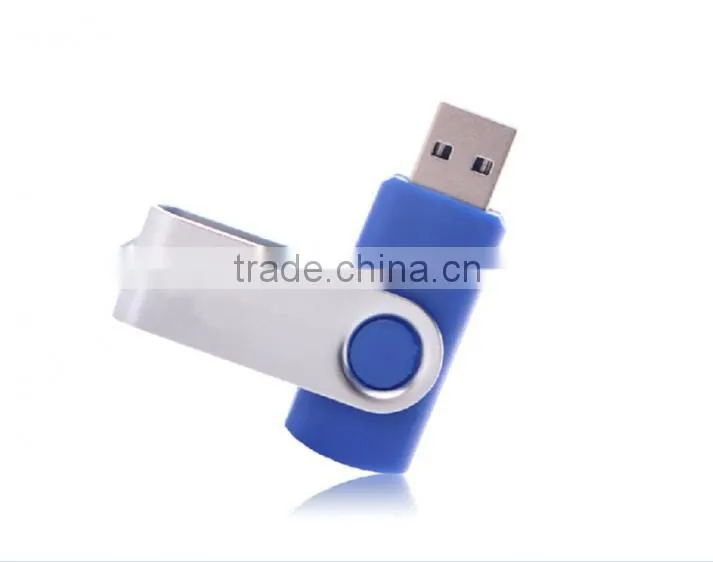 Wholesale newest OEM Metal rotating usb flash drive swivel usb