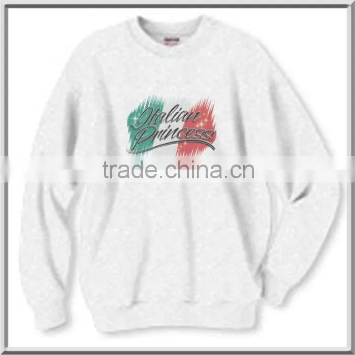Fleece sweatshirt, embellished sweatshirt, wholesale sweatshirt