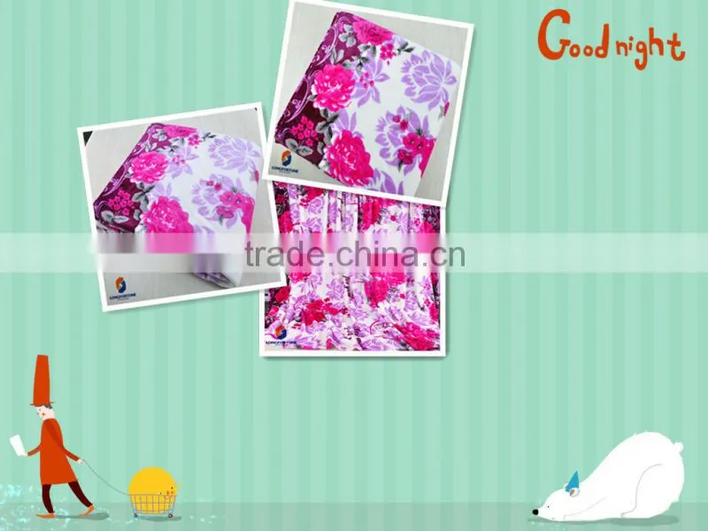fabric china price home product flannel bedding set