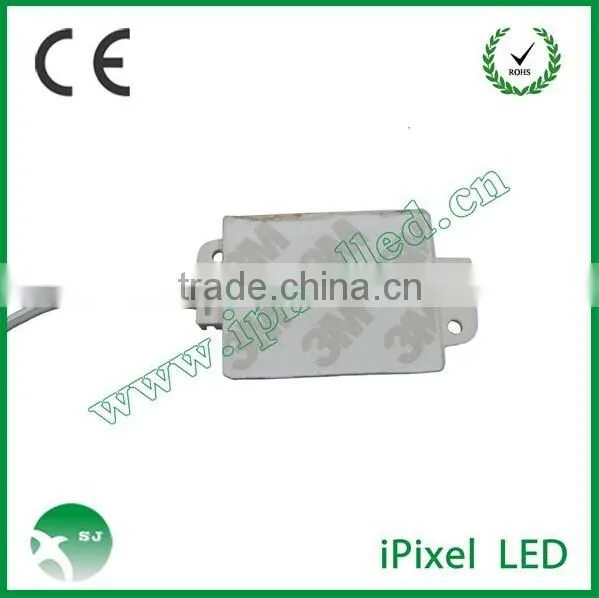 smd5050 square 38mm digital rgb led injection module with ws2801ic