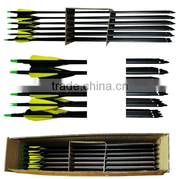 Archery 30 inches Steel Point Carbon Arrow Shaft