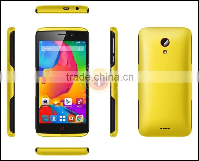 GPS 4.5 INCH FWVGA Touch Screen Android 5.1 Quad Core MTK6580 WIFI Smartphone Cell Phone 4501