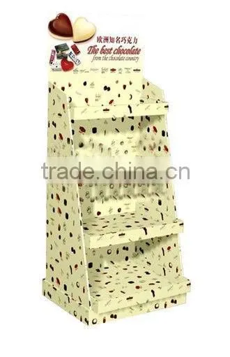 AEP tasty snack paper display stand