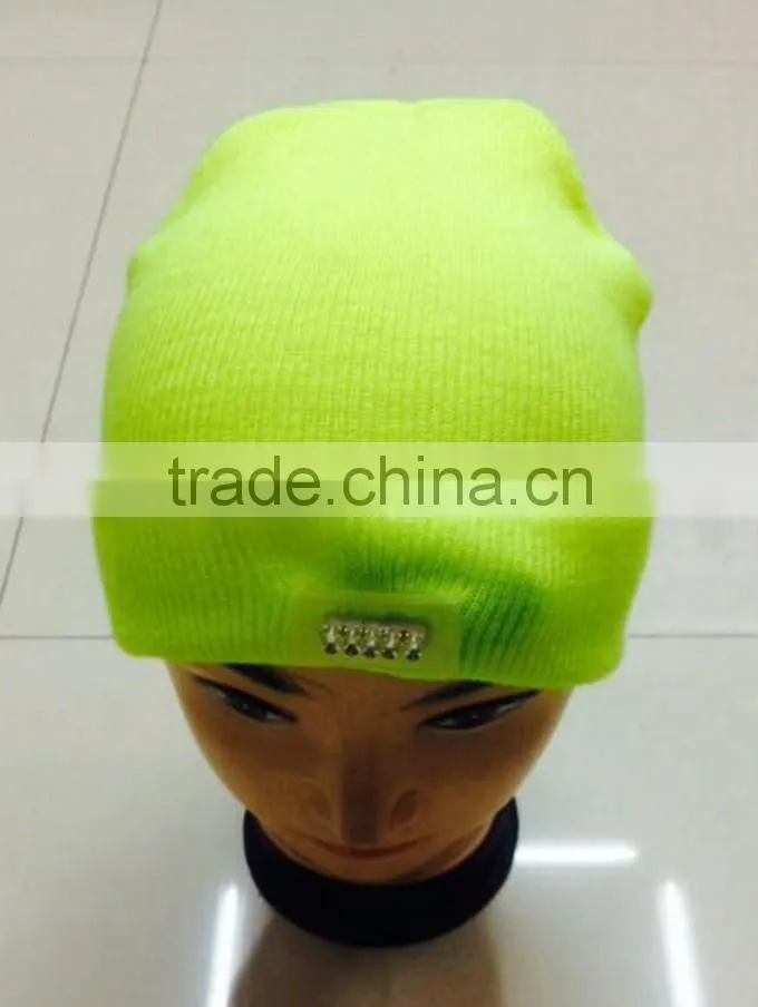hats and baggy beanie hat with led beanie cap
