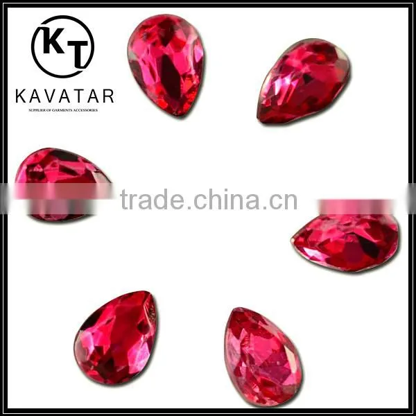 Top selling bling bling 7*15mm marquise shape crystal beads wholesales