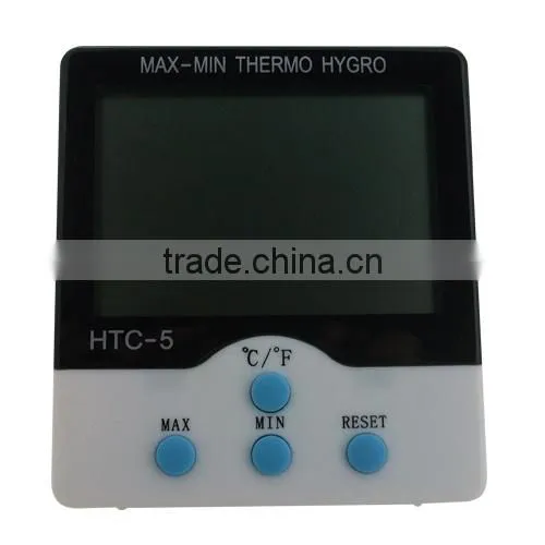 Temperature and humidity meter clock HTC-5