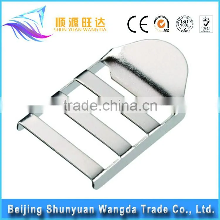 zinc alloy die casting metal slide buckle bag buckle wholesale ladder locks,ladder lock buckle