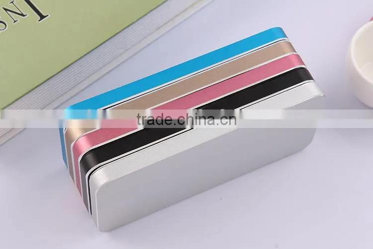 ultra thin aluminium alloy power bank 6000mah smartphone shape