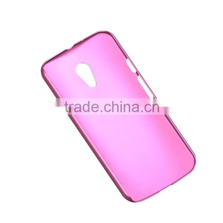 color OEM wholesale mobile phone for motorola g2 plastic hard back case