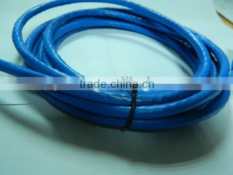 3m cat6 utp patch cord,flexible rj45 patch cord,3m sftp patch cord for broadband connection
