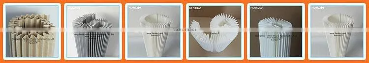 PTFE polyester High effecient sintered plate filter
