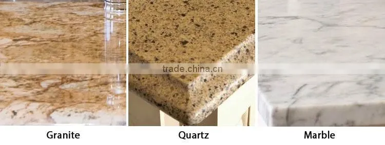 FREE 3D rendering prefab MDF kitchen cabinet with kitchen island