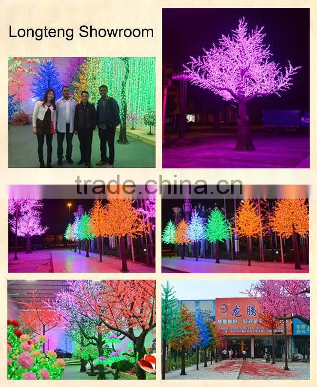 New products 2016 nature trunk Warm white led cherry blossom tree light