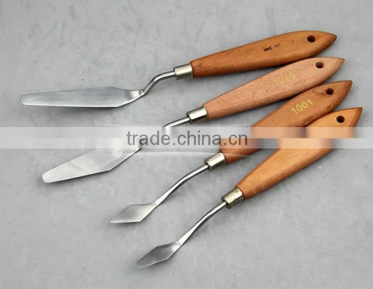 wood handle palette painting knife