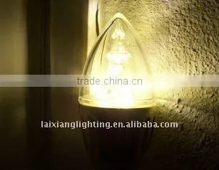LED crystal SMD candle bulb