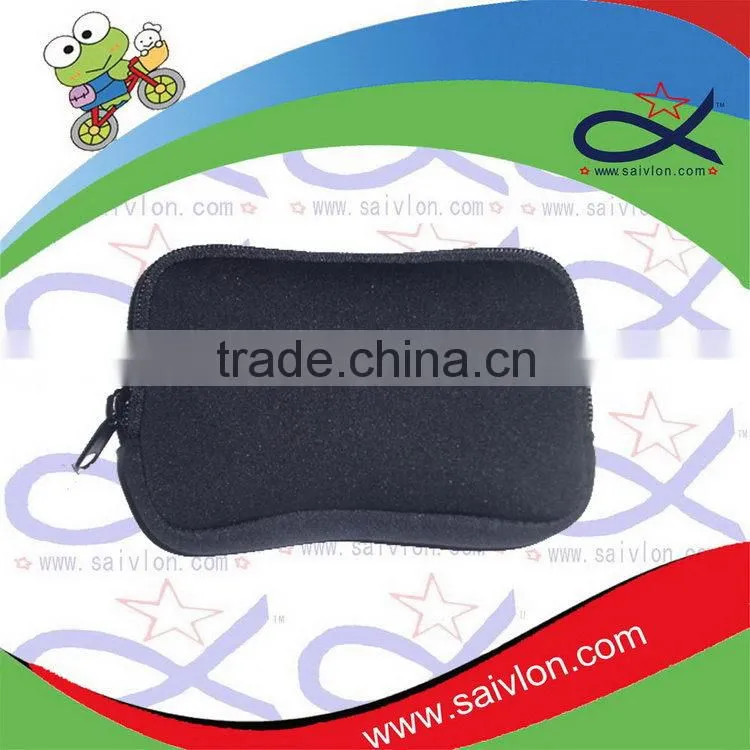 Fashion hot sell double layer ipper pencil pouches