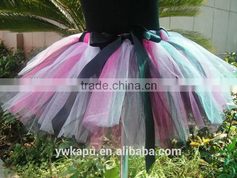 cute girls handmade tulle dance tutu skirt