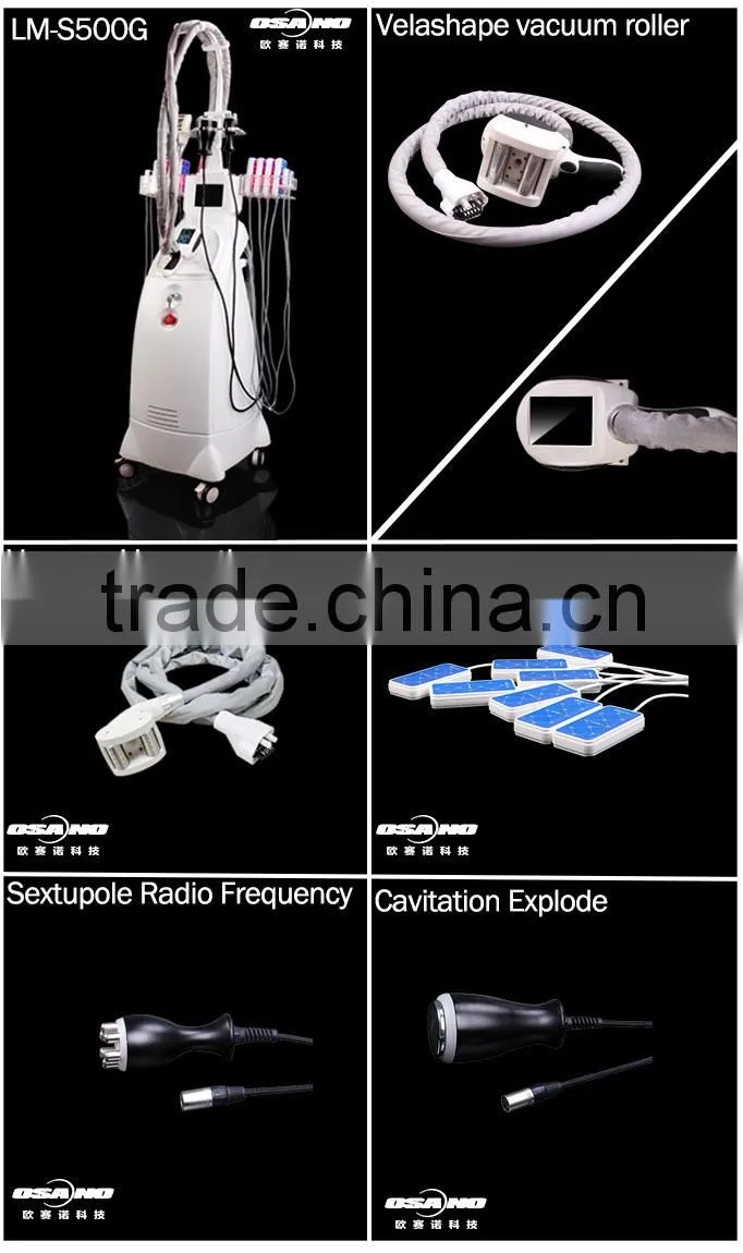 Osano LM-S500G multifunctional slimming equipment vaser shape fat remover machine for all skin types