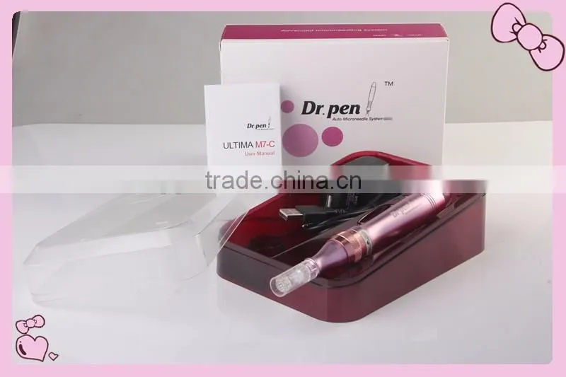 GTO fine stainless steel scar removal micro needle medical derma pen
