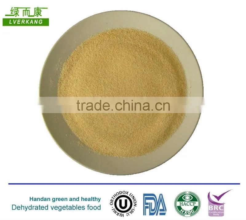 Minced dried garlic, garlic granules, dehydrated garlic particle shape