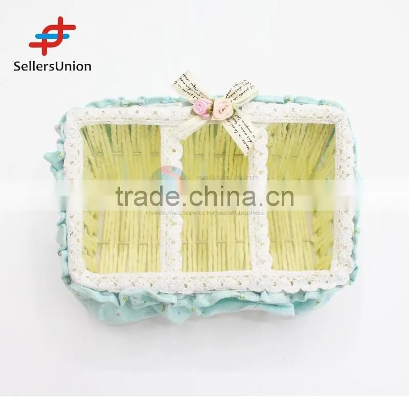 2017 No.1 Yiwu agent hot sale export commission agent Durable Rectangle Basket/Flower Basket