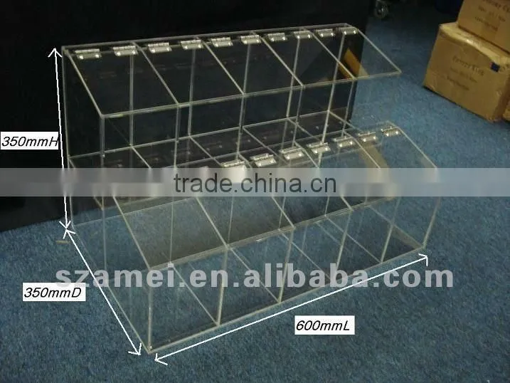 acrylic reptile display case
