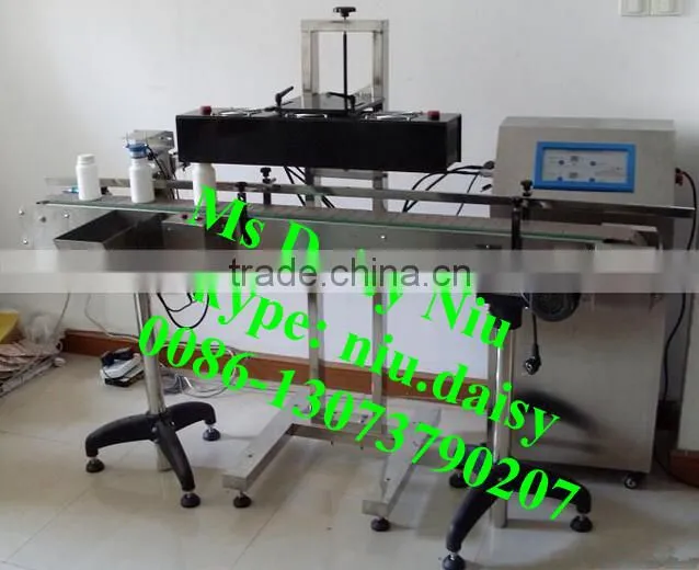 automatic aluminum foil sealing machine/medicine bottle sealing machine/bottle sealer machine