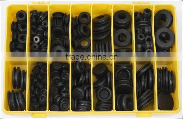 TC 250pc Assorted Rubber Grommet