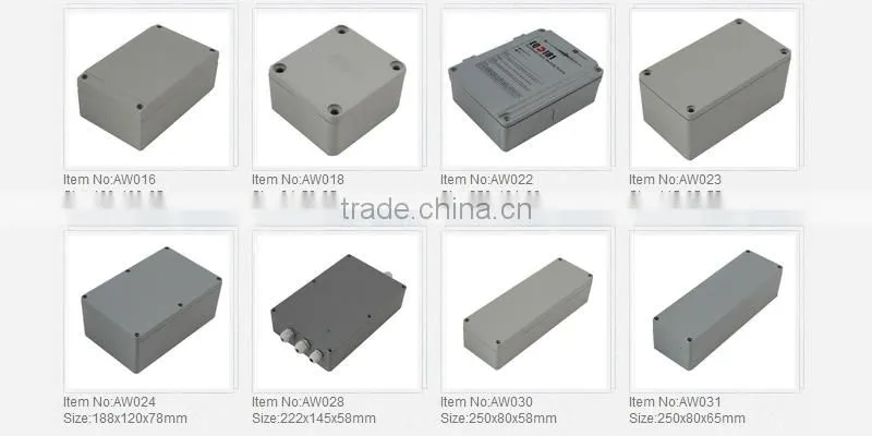 aluminium for ip67 electric switch waterproof mail box