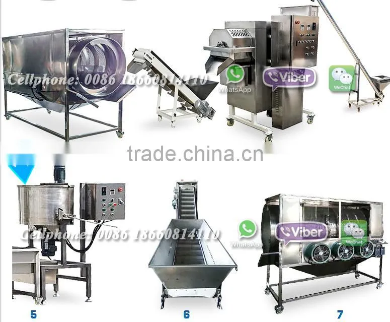 Commercial Mushroom Caramel Popcorn Making Machine