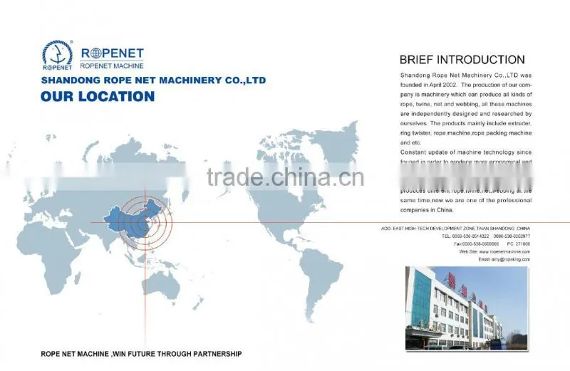 china supply high output small cotton yarn making machine sale Email:ropenet17@ropeking.com Tel:18253809161