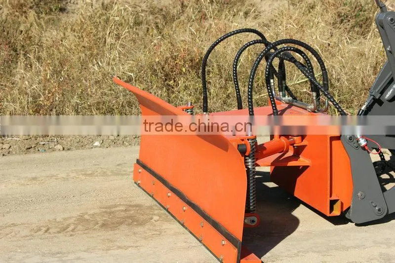 New Everun ER08 800kg CE Schneeraeumung Hoflader for Farm mit Schneeschaufel/Schneeschild/Schneepflug