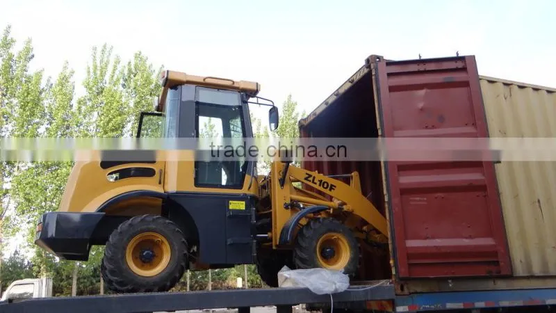 1.0 Ton Mini Compact Wheel Loader For Sale, 0.5cbm,37KW