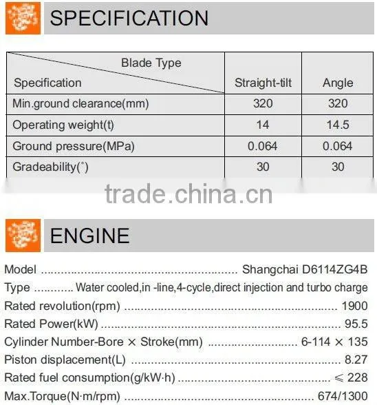 SHANTUI Popular Model Mini Bulldozer SD13 With High Quality