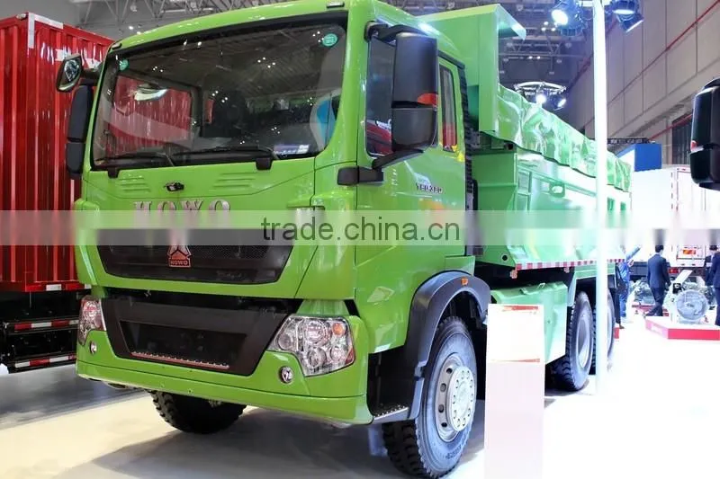 SINOTRUK MAN Engine 16 cubic meter 10 wheel dump truck capacity