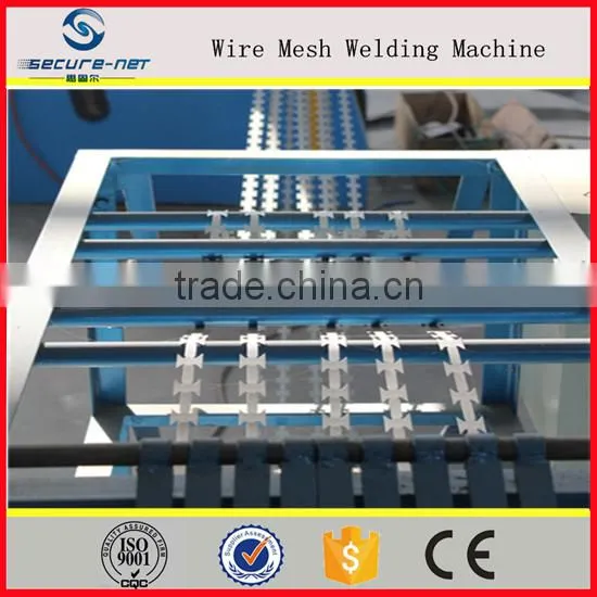 High speed low noise Razor barbed wire machine